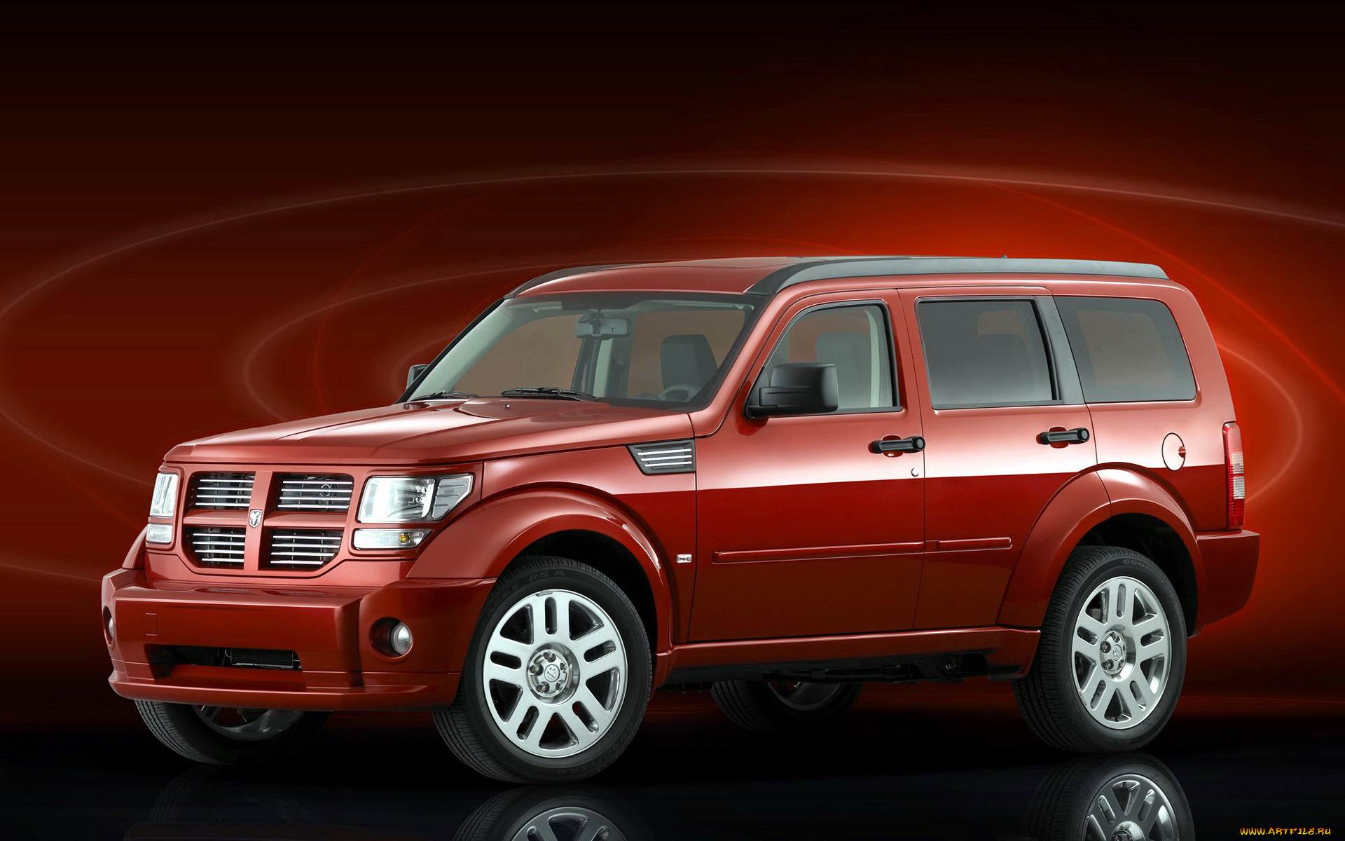 dodge, nitro, 